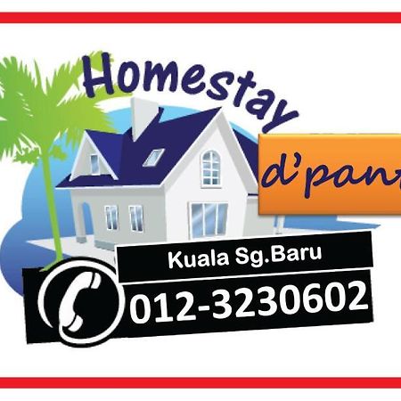 Malacca D'Pantai Homestay Kuala Sg. Baru מראה חיצוני תמונה
