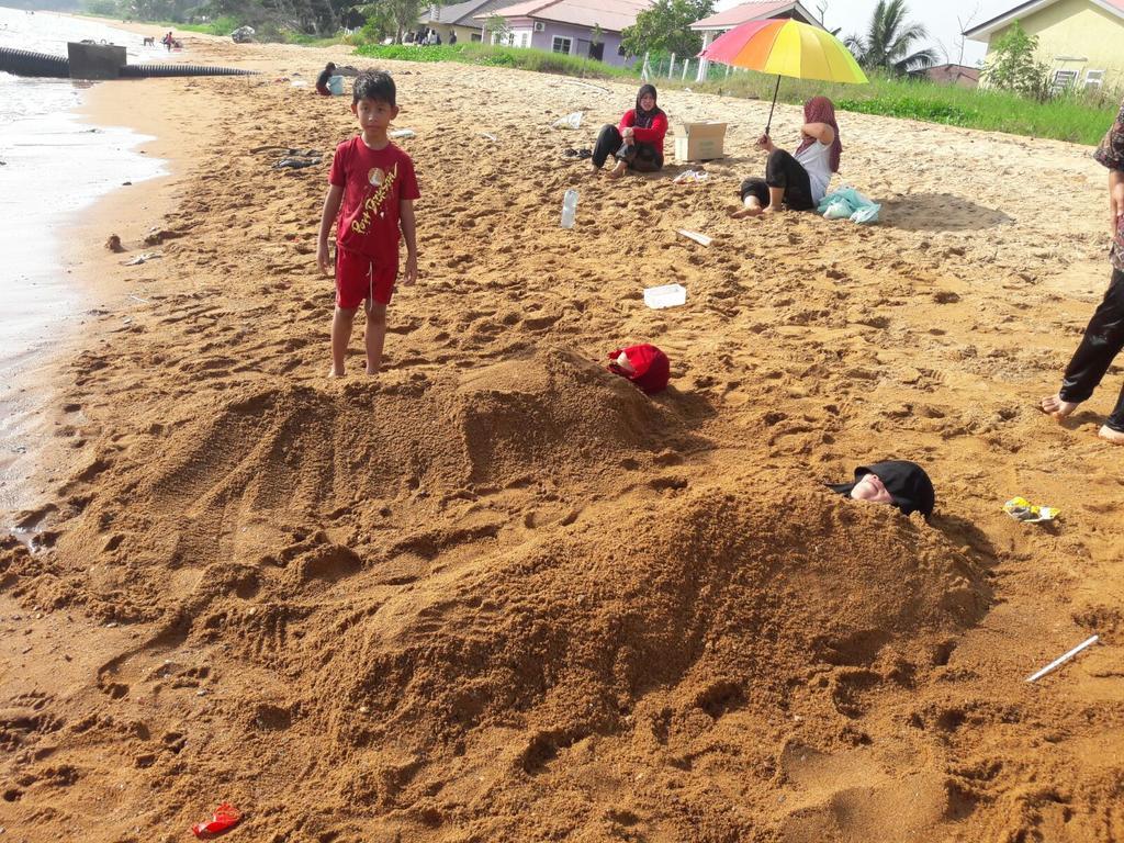 Malacca D'Pantai Homestay Kuala Sg. Baru מראה חיצוני תמונה